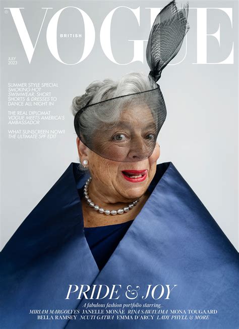 miriam margolyes nude|Miriam Margolyes poses nude for British Vogue 